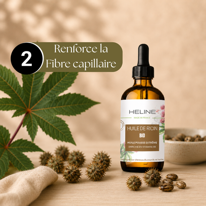 La meilleure huile de ricin bio